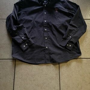 Antigua Men's Long-Sleeve Button-Down Shirt University of Texas Tech Size XL